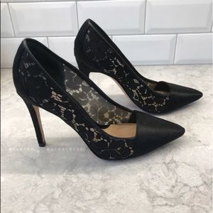 Beautiful Black Tory Burch Heels size 6.5
